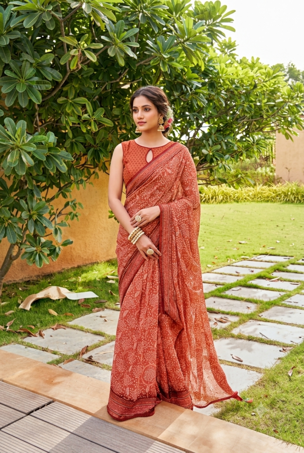 Soft Georgette Saree