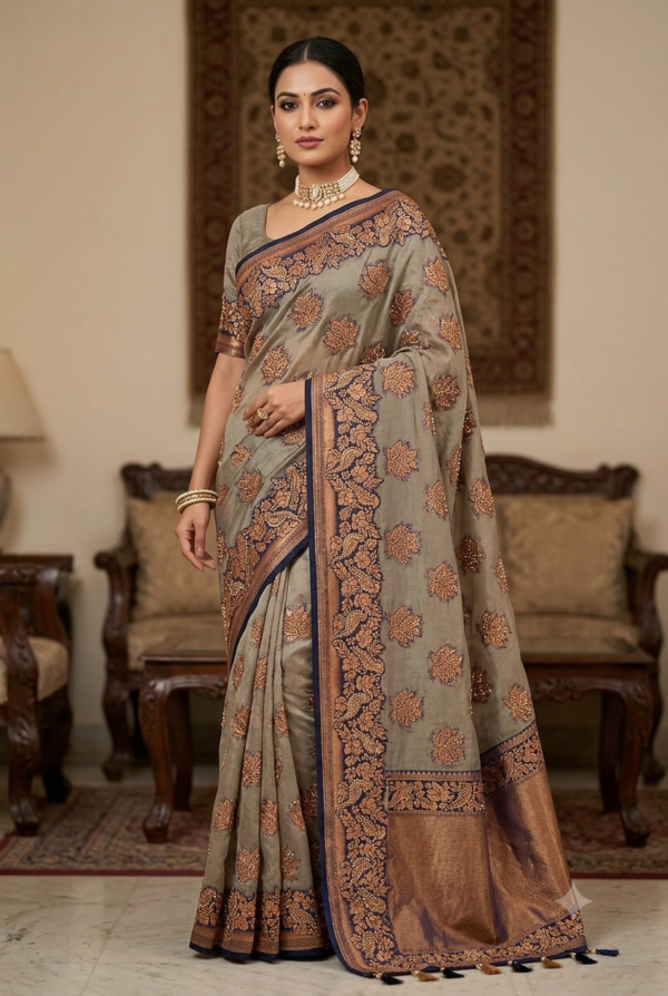Silk Blend Saree