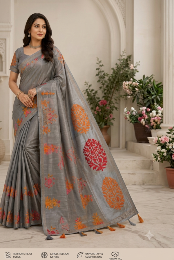 Silk Blend Saree