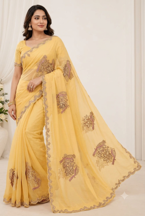 Silk Blend Saree