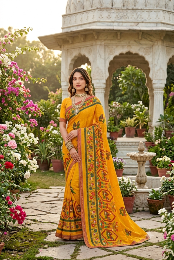 Silk Blend Saree